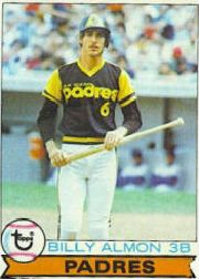 1979 Topps Baseball Cards      616     Billy Almon